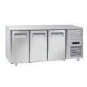 Masa rece Cool Head CN 3100, cu 3 usi, capacitate 310 l, lungime 181.5 cm, temperatura -18°/ -22°C, inox