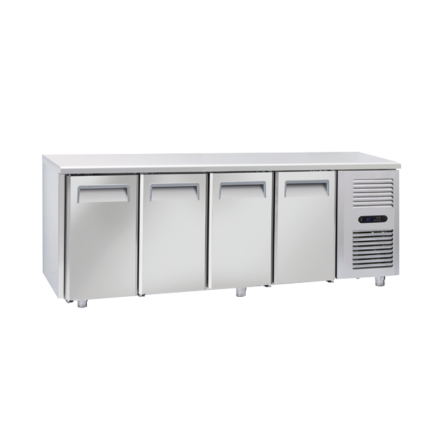 Vitrina frigorifica Cool Wise DC 368, capacitate 300 L, 1 zona de temperatura +1° ~ +10°C, negru