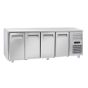 Vitrina frigorifica Cool Wise DC 368, capacitate 300 L, 1 zona de temperatura +1° ~ +10°C, negru