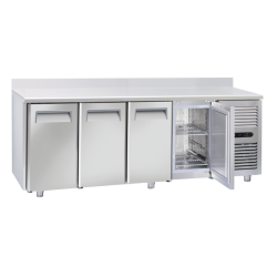 Vitrina frigorifica Cool Wise DC 368, capacitate 300 L, 1 zona de temperatura +1° ~ +10°C, negru