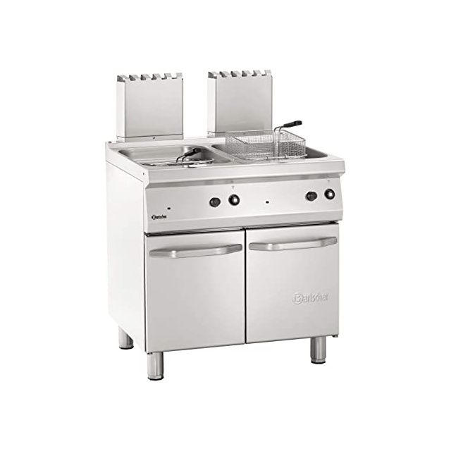 Friuteuza pe gaz W800 Bartscher seria 700 cu 2 cuve 15+15l
