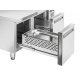 Masa rece Cool Head UGN 310, 3 sertare culisante, capacitate 225 l, lungime 160 cm, temperatura -2°/ +7°C, inox