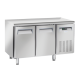 Masa rece Cool Head SR 2100, 2 usi, capacitate 230 l, lungime 135 cm, temperatura -2°/ +8°C, inox