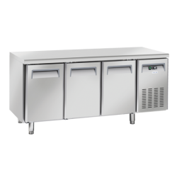 Vitrina frigorifica Cool Wise DC 368, capacitate 300 L, 1 zona de temperatura +1° ~ +10°C, negru