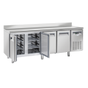 Vitrina frigorifica Cool Wise DC 368, capacitate 300 L, 1 zona de temperatura +1° ~ +10°C, negru