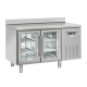 Vitrina frigorifica Cool Wise DC 368, capacitate 300 L, 1 zona de temperatura +1° ~ +10°C, negru