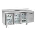 Vitrina frigorifica Cool Wise DC 368, capacitate 300 L, 1 zona de temperatura +1° ~ +10°C, negru