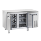 Vitrina frigorifica Cool Wise DC 368, capacitate 300 L, 1 zona de temperatura +1° ~ +10°C, negru