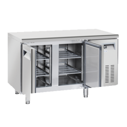 Vitrina frigorifica Cool Wise DC 368, capacitate 300 L, 1 zona de temperatura +1° ~ +10°C, negru