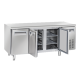 Vitrina frigorifica Cool Wise DC 368, capacitate 300 L, 1 zona de temperatura +1° ~ +10°C, negru