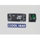 Masa rece Cool Head SF 4100, cu 4 usi, capacitate 485 l, lungime 225 cm, temperatura -18°/ -22°C, inox