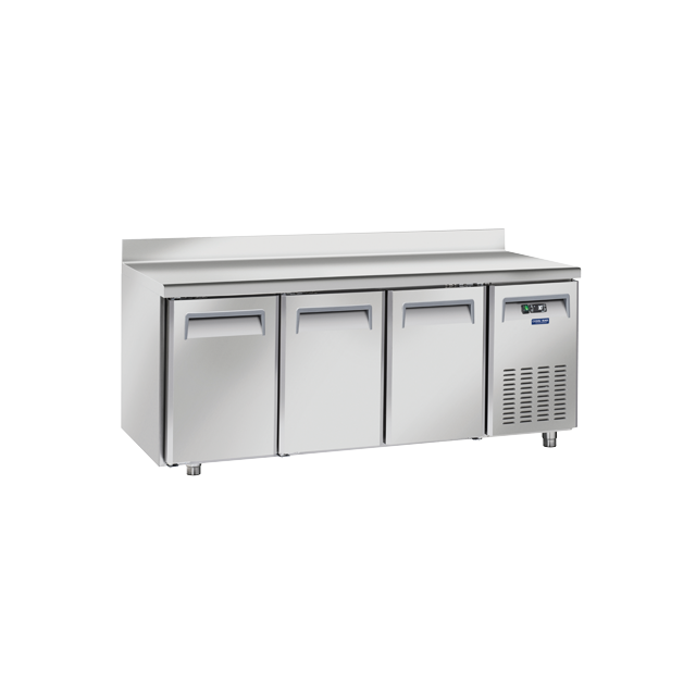 Vitrina frigorifica Cool Wise DC 368, capacitate 300 L, 1 zona de temperatura +1° ~ +10°C, negru