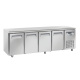 Masa rece Cool Head PA 4100, cu 4 usi, capacitate 748 l, lungime 248 cm, temperatura +2°/ +8°C, inox Masa rece Cool Head PA 4100, cu 4 usi, capacitate 748 l, lungime 248 cm, temperatura +2°/ +8°C, inox