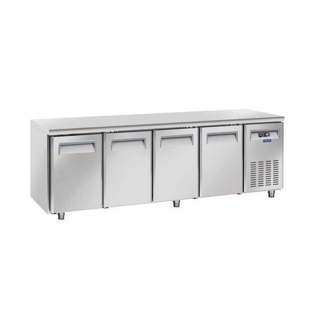 Vitrina frigorifica Cool Wise DC 368, capacitate 300 L, 1 zona de temperatura +1° ~ +10°C, negru