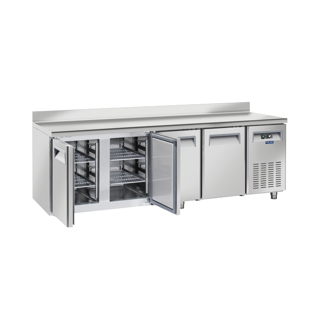 Vitrina frigorifica Cool Wise DC 368, capacitate 300 L, 1 zona de temperatura +1° ~ +10°C, negru