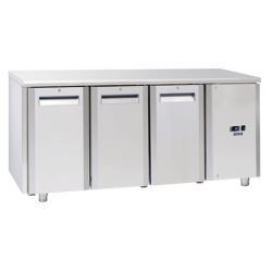 Vitrina frigorifica Cool Wise DC 368, capacitate 300 L, 1 zona de temperatura +1° ~ +10°C, negru