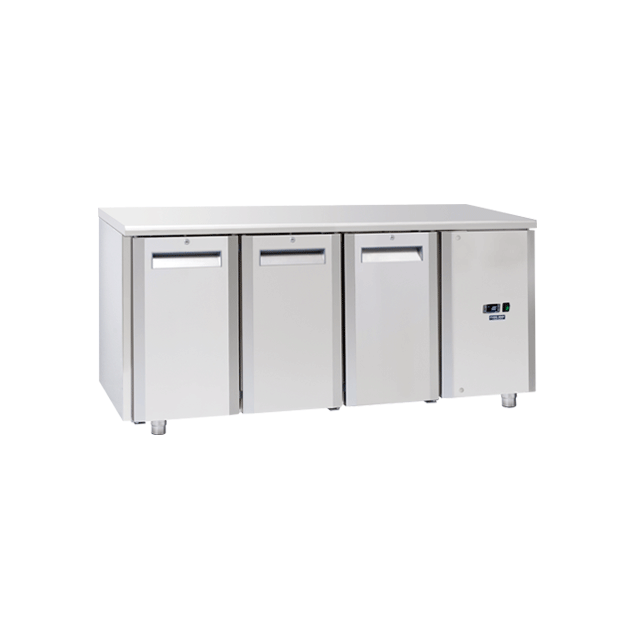 Vitrina frigorifica Cool Wise DC 368, capacitate 300 L, 1 zona de temperatura +1° ~ +10°C, negru