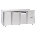 Vitrina frigorifica Cool Wise DC 368, capacitate 300 L, 1 zona de temperatura +1° ~ +10°C, negru