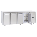 Vitrina frigorifica Cool Wise DC 368, capacitate 300 L, 1 zona de temperatura +1° ~ +10°C, negru