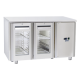 Masa rece cu usi din sticla Cool Head QRG 2100SG, cu 2 usi, capacitate 210 l, lungime 138 cm, temperatura +3°/ +10°C, inox Masa rece cu usi din sticla Cool Head QRG 2100SG, cu 2 usi, capacitate 210 l, lungime 138 cm, temperatura +3°/ +10°C, inox