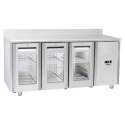 Vitrina frigorifica Cool Wise DC 368, capacitate 300 L, 1 zona de temperatura +1° ~ +10°C, negru