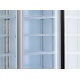 Vitrina frigorifica cu caseta luminoasa Cool Wise DC 1050C, capacitate 1050 L, 1 zona de temperatura -1° ~ +10°C, alb