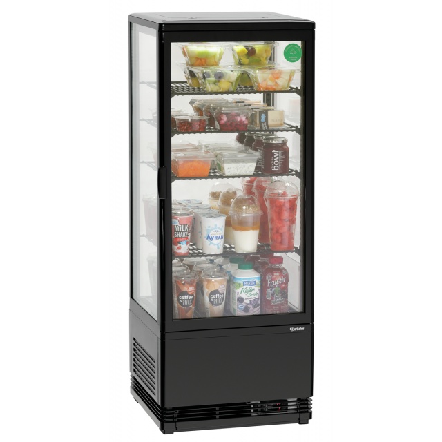 Mini vitrina frigorifica Bartscher 98 l neagra