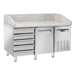 Vitrina frigorifica Cool Wise DC 368, capacitate 300 L, 1 zona de temperatura +1° ~ +10°C, negru