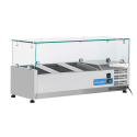 Vitrina frigorifica Cool Wise DC 368, capacitate 300 L, 1 zona de temperatura +1° ~ +10°C, negru
