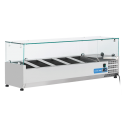 Vitrina frigorifica Cool Wise DC 368, capacitate 300 L, 1 zona de temperatura +1° ~ +10°C, negru