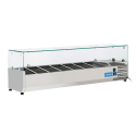 Vitrina frigorifica Cool Wise DC 368, capacitate 300 L, 1 zona de temperatura +1° ~ +10°C, negru