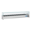 Vitrina frigorifica Cool Wise DC 368, capacitate 300 L, 1 zona de temperatura +1° ~ +10°C, negru