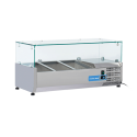 Vitrina frigorifica Cool Wise DC 368, capacitate 300 L, 1 zona de temperatura +1° ~ +10°C, negru