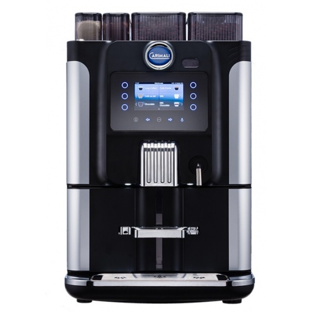 Automat de cafea Carimali Blue Dot.3 display 4K 2 rasnite rezervor apa negru