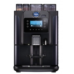 Automat de cafea Carimali Blue Dot.4 display 4K 2 rasnite rezervor apa negru mat