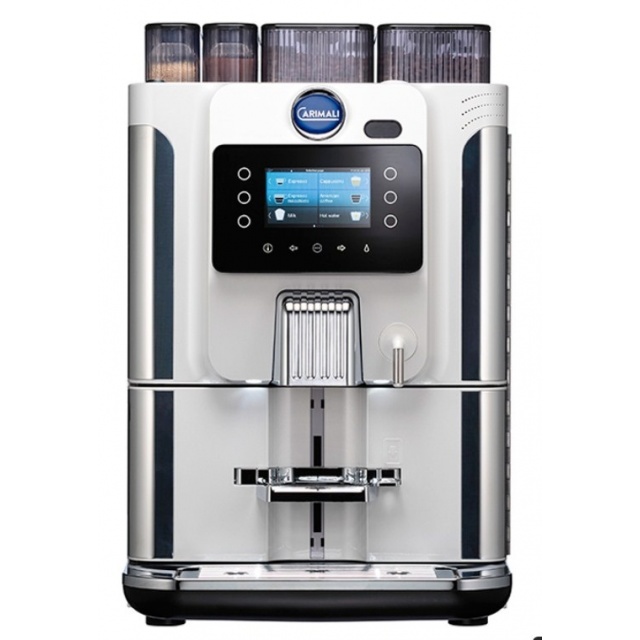 Automat de cafea Carimali Blue Dot.4 display 4K 2 rasnite rezervor apa negru