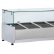 Vitrina frigorifica Cool Wise DC 368, capacitate 300 L, 1 zona de temperatura +1° ~ +10°C, negru