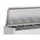 Vitrina frigorifica Cool Wise DC 368, capacitate 300 L, 1 zona de temperatura +1° ~ +10°C, negru