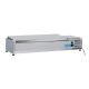 Vitrina frigorifica expunere ingrediente Cool Head VRX 15/38S/S, capacitate 58 l, lungime 150 cm, temperatura +2°/ +8°C, inox