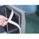Vitrina frigorifica Cool Wise DC 368, capacitate 300 L, 1 zona de temperatura +1° ~ +10°C, negru