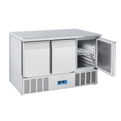 Vitrina frigorifica Cool Wise DC 368, capacitate 300 L, 1 zona de temperatura +1° ~ +10°C, negru