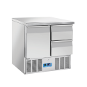 Vitrina frigorifica Cool Wise DC 368, capacitate 300 L, 1 zona de temperatura +1° ~ +10°C, negru