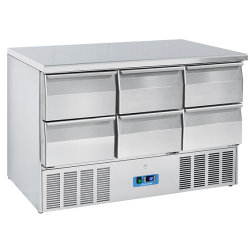 Vitrina frigorifica Cool Wise DC 368, capacitate 300 L, 1 zona de temperatura +1° ~ +10°C, negru