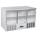 Vitrina frigorifica Cool Wise DC 368, capacitate 300 L, 1 zona de temperatura +1° ~ +10°C, negru
