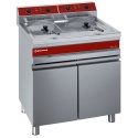 Friteuza eletrica Diamond F14E/M 14+14l cu suport deschis