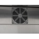 Vitrina frigorifica Cool Wise DC 368, capacitate 300 L, 1 zona de temperatura +1° ~ +10°C, negru
