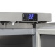Vitrina frigorifica Cool Wise DC 368, capacitate 300 L, 1 zona de temperatura +1° ~ +10°C, negru