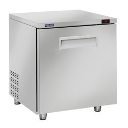Vitrina frigorifica Cool Wise DC 368, capacitate 300 L, 1 zona de temperatura +1° ~ +10°C, negru
