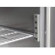 Vitrina frigorifica Cool Wise DC 368, capacitate 300 L, 1 zona de temperatura +1° ~ +10°C, negru