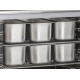 Vitrina frigorifica Cool Wise DC 368, capacitate 300 L, 1 zona de temperatura +1° ~ +10°C, negru